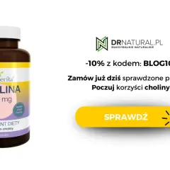 Suplement diety z choliną 500 mg. Dowiedz się, co to jest cholina i jakie ma korzyści dla wątroby. Zamów z rabatem!